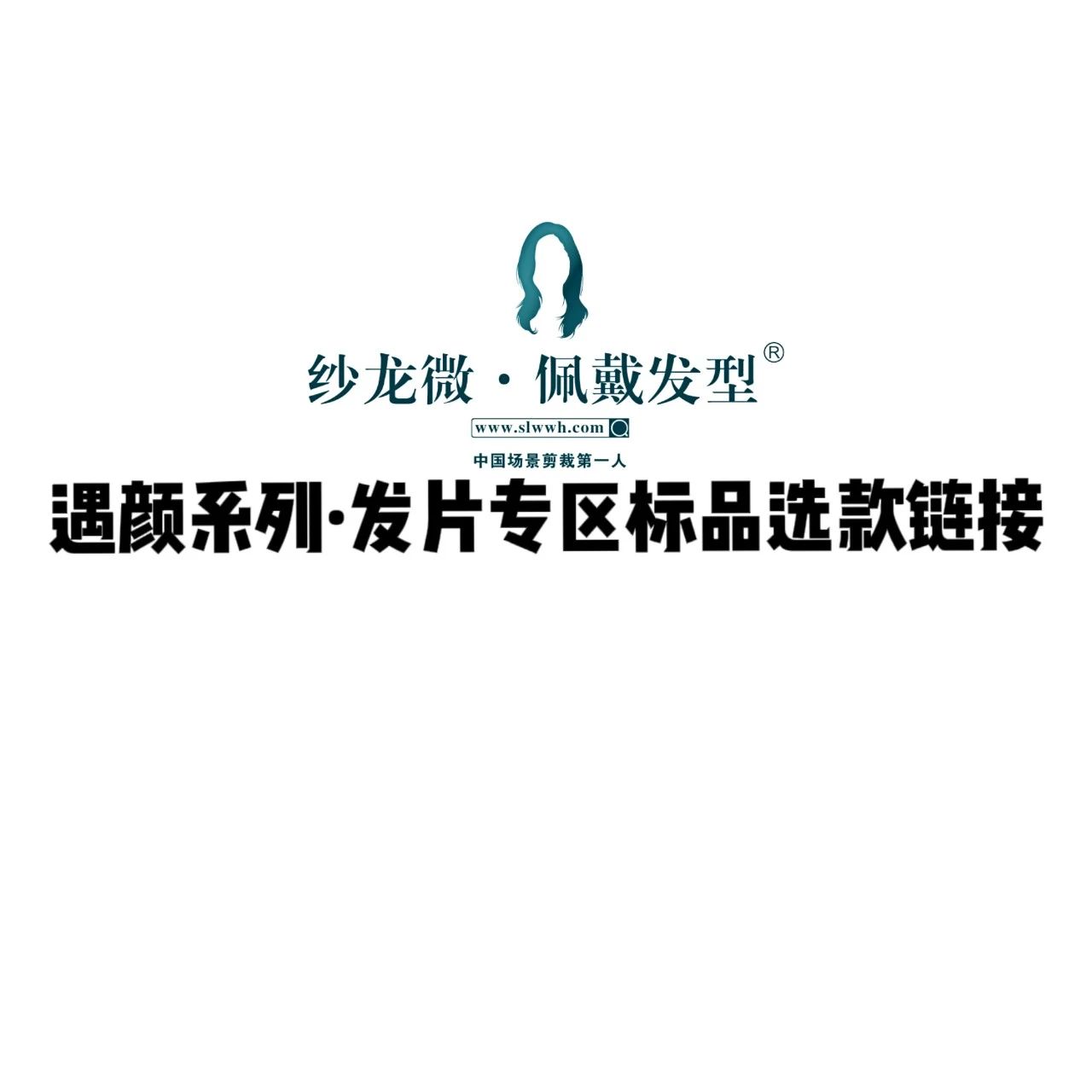 纱龙微·遇颜系列/发片风格发型
