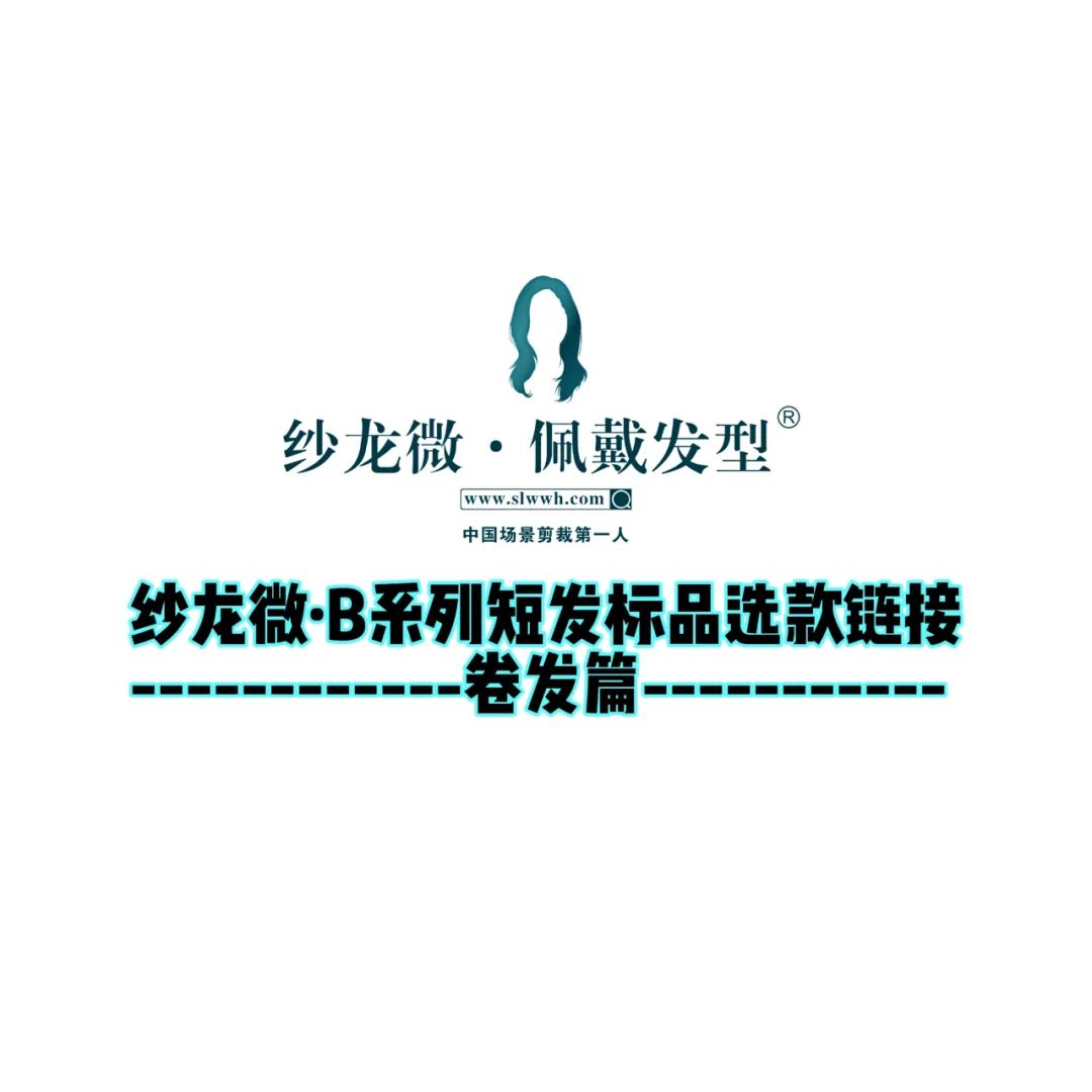 纱龙微·B系列/短发卷发风格发型